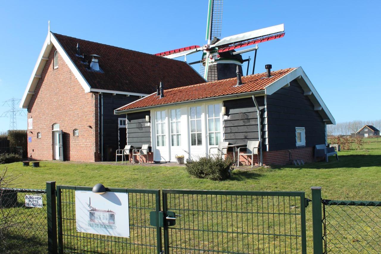 Bij Molen De Blazekop, Rustig En Landelijk Ovezande Exterior foto