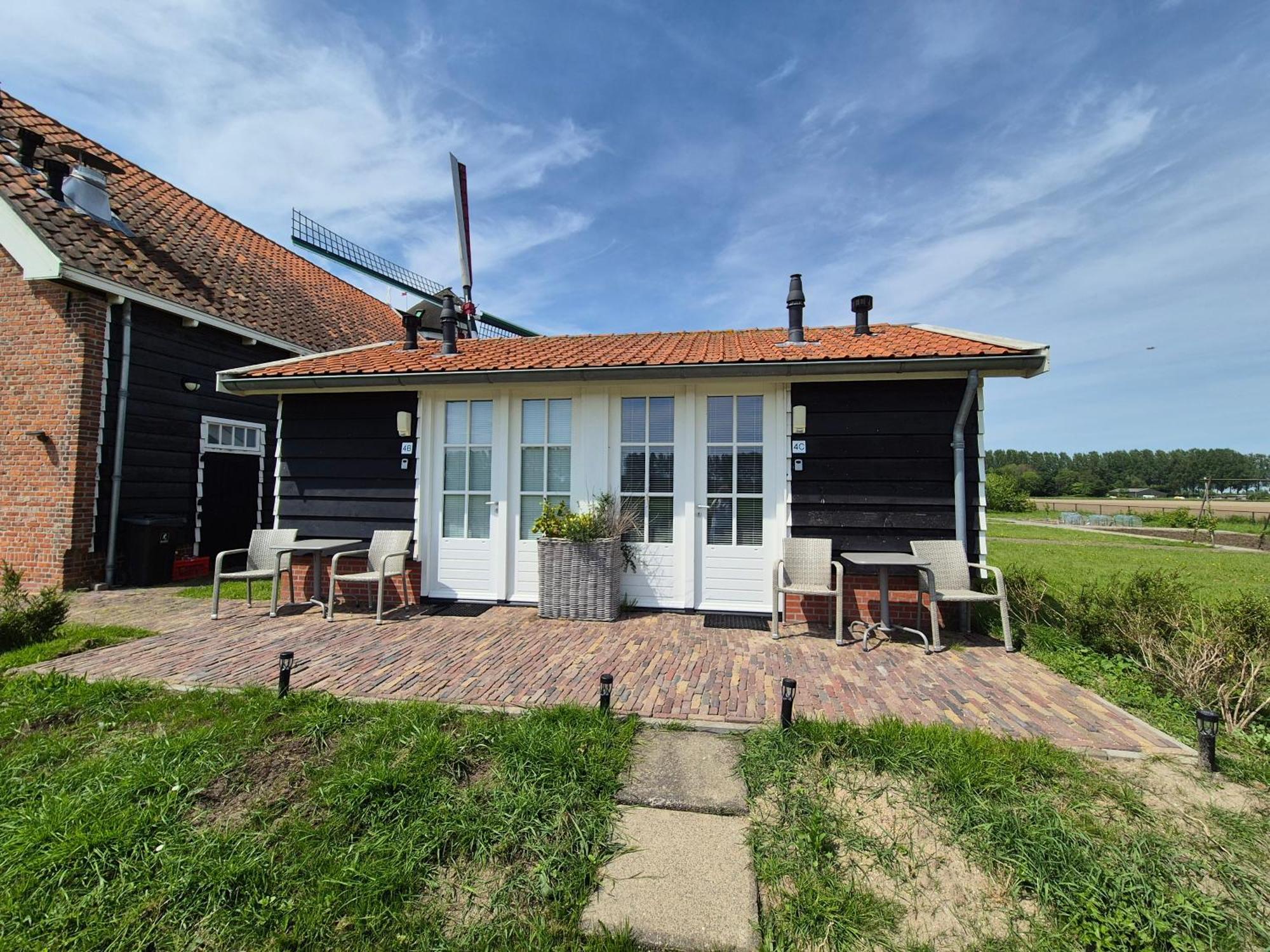 Bij Molen De Blazekop, Rustig En Landelijk Ovezande Exterior foto